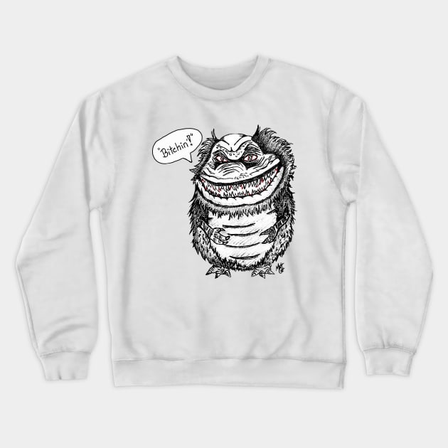 Critters Crite Crewneck Sweatshirt by The Happy Ghost